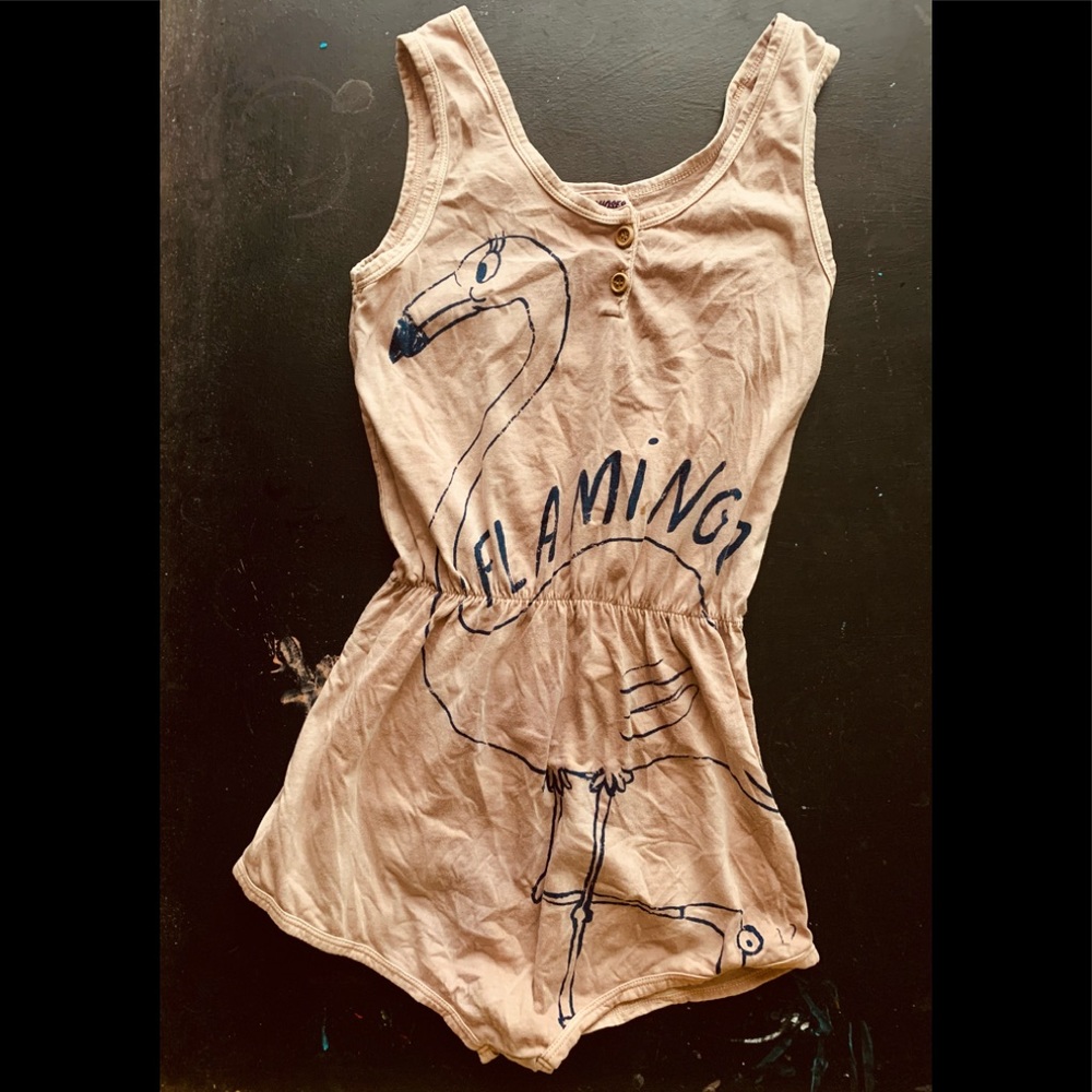 Bobo Choses Flamingo romper